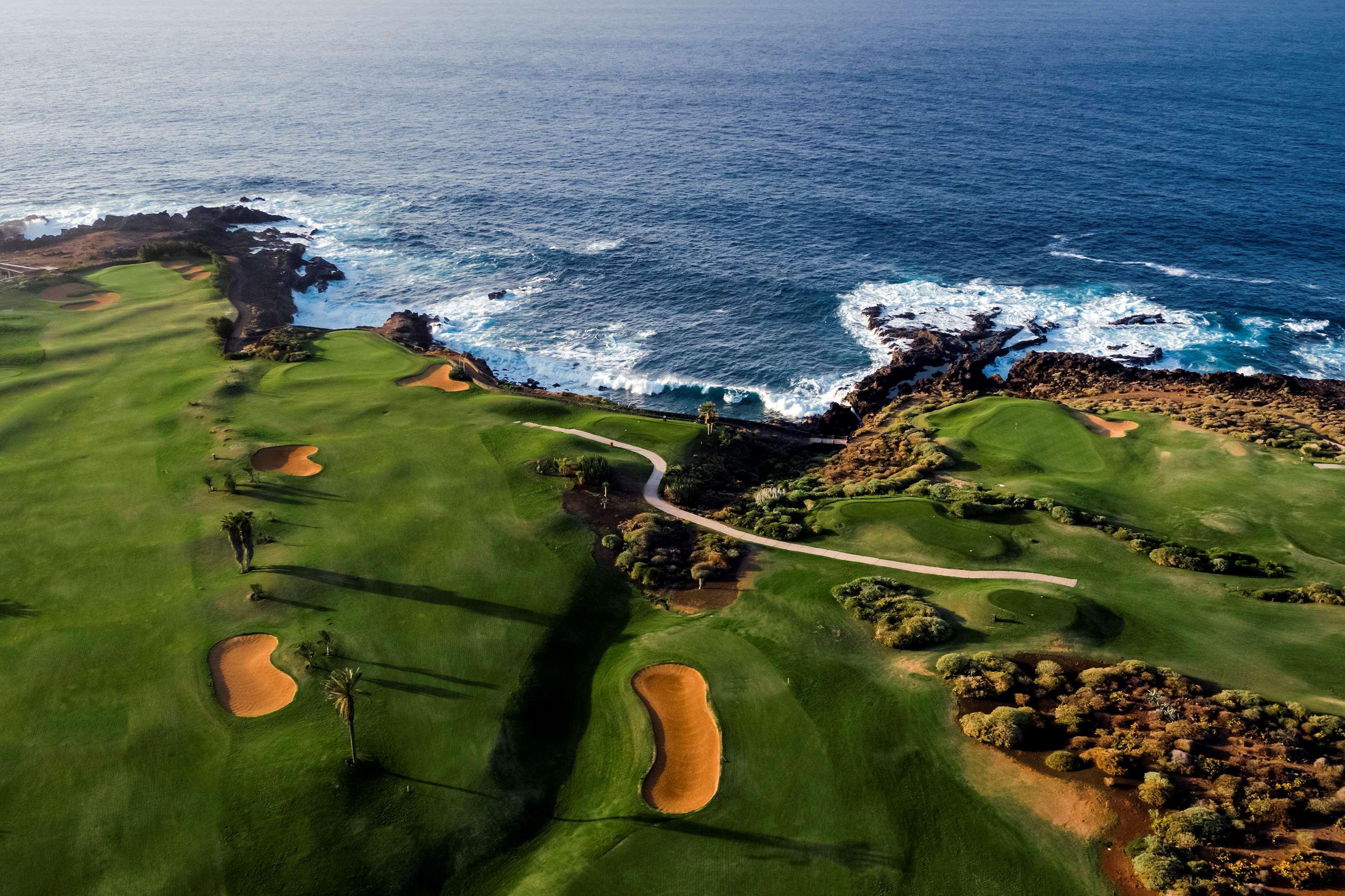 Hotel Hacienda Del Conde Melia Collection Golf & Spa - Adults Only Буенавіста-дель-Норте Екстер'єр фото The 17th hole at the 2019 U.S. Open