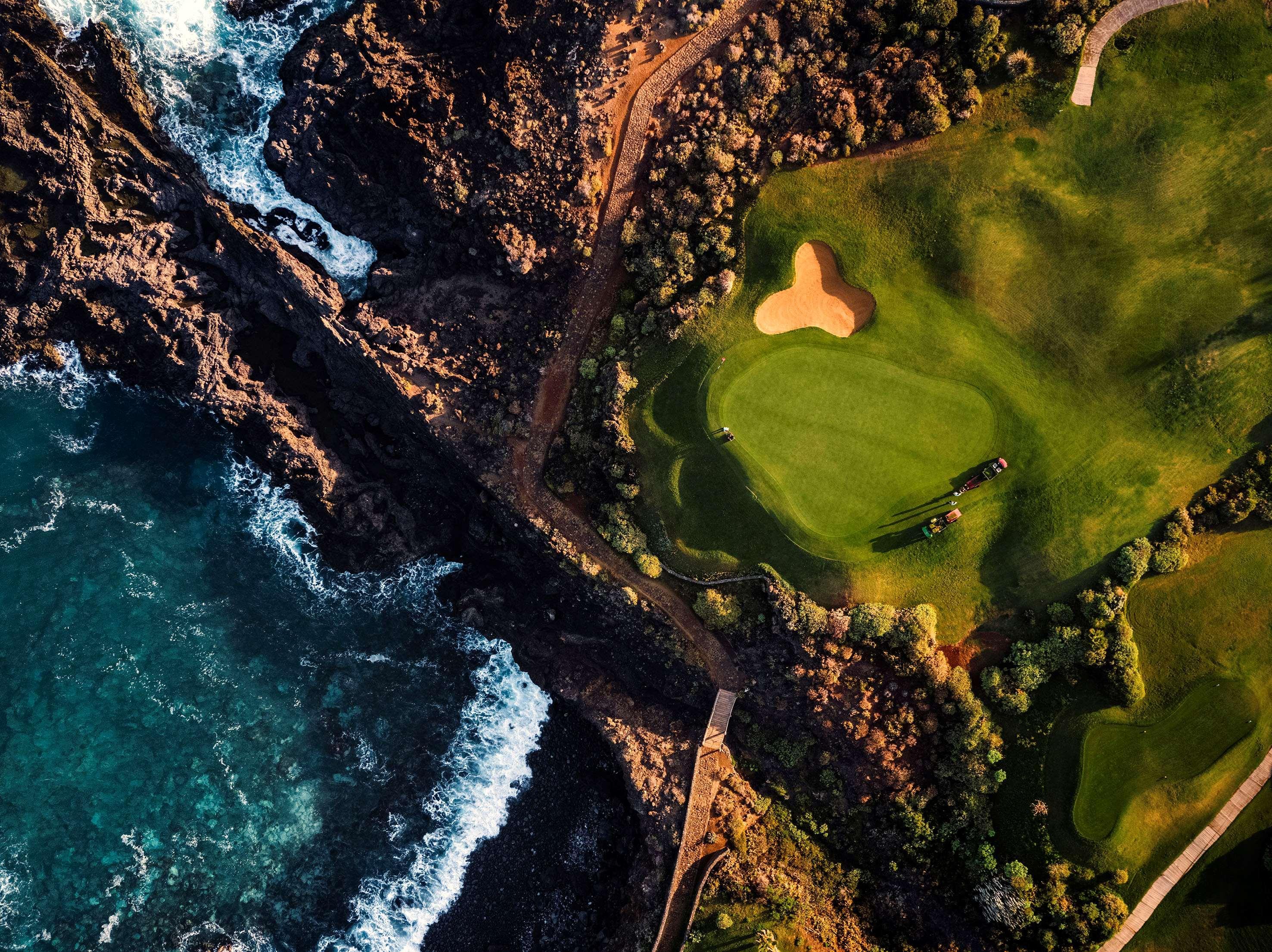 Hotel Hacienda Del Conde Melia Collection Golf & Spa - Adults Only Буенавіста-дель-Норте Екстер'єр фото The 7th green at Pebble Beach